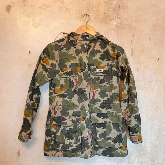 PENFIELD Vassan Mountain Printed Parka Vine Camouflage Size Small - Picture 4 of 6